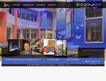 Tablet Screenshot of innovate-arch.com